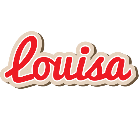 Louisa chocolate logo