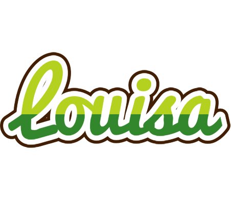 Louisa golfing logo