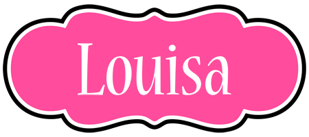 Louisa invitation logo