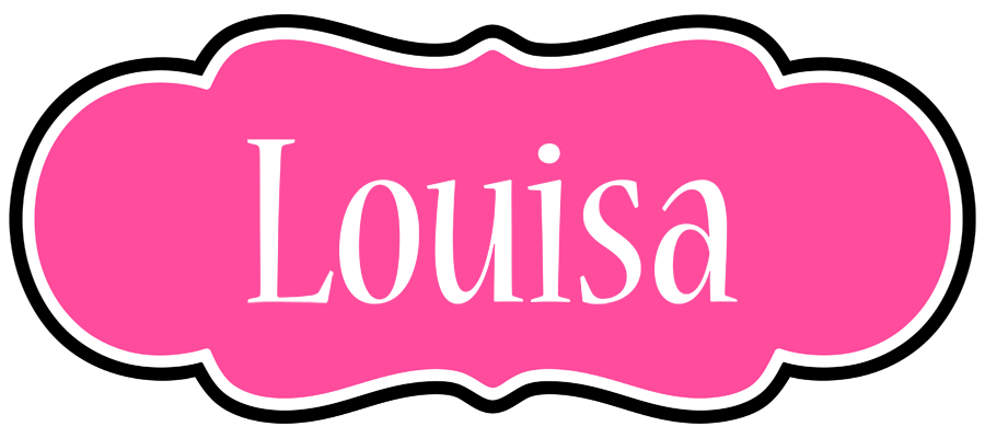 Louisa invitation logo