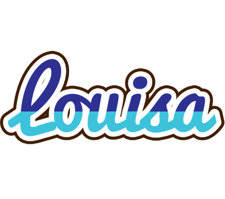 Louisa raining logo