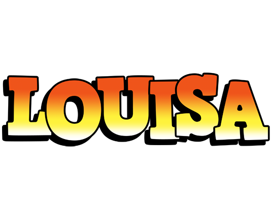 Louisa sunset logo