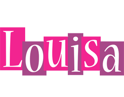 Louisa whine logo