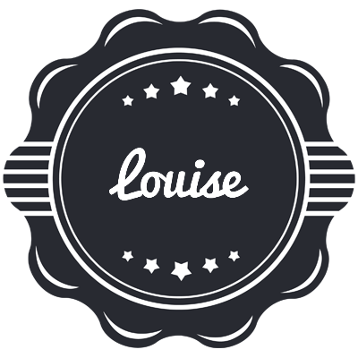 Louise badge logo