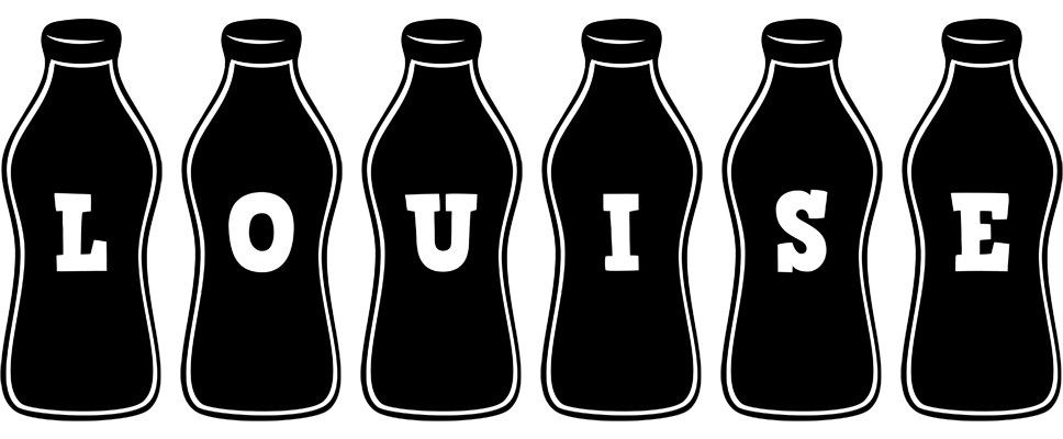 Louise bottle logo