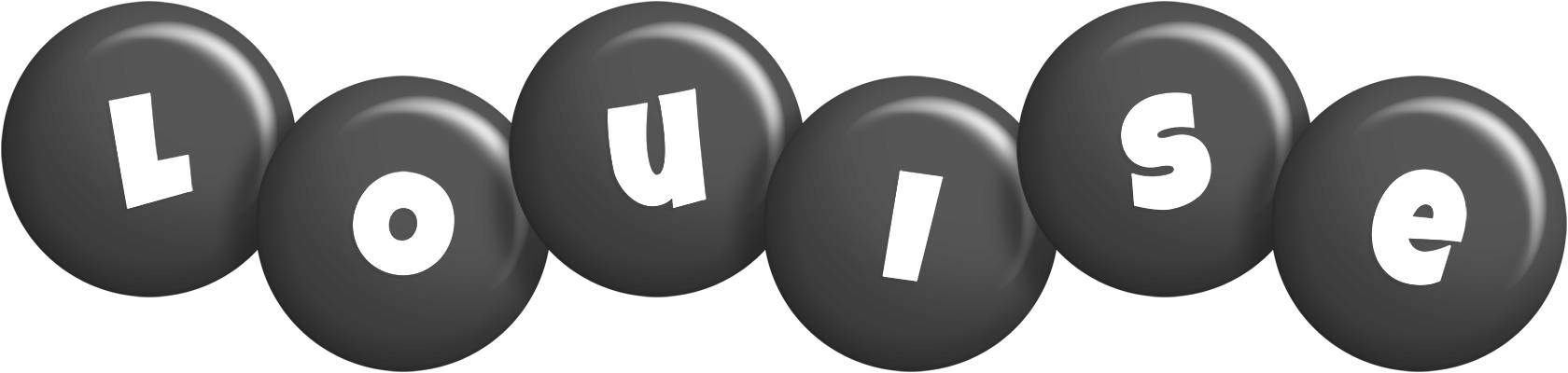 Louise candy-black logo