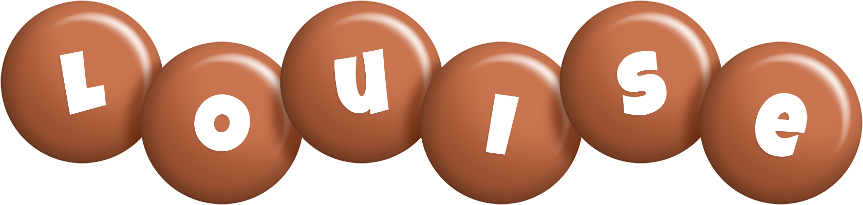 Louise candy-brown logo