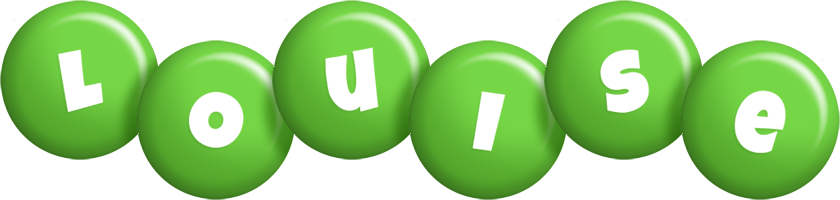 Louise candy-green logo