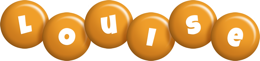 Louise candy-orange logo
