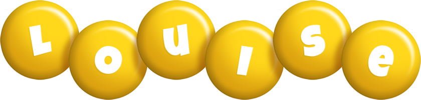 Louise candy-yellow logo