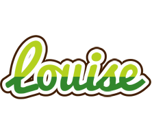 Louise golfing logo
