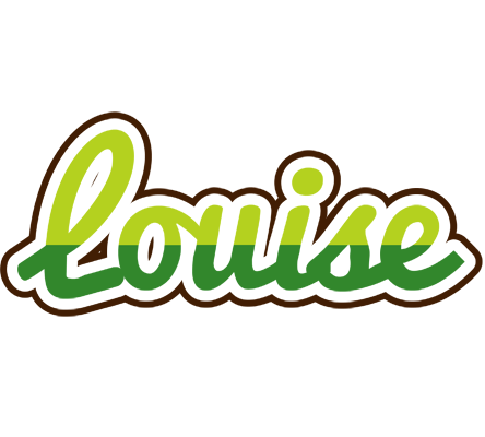 Louise golfing logo