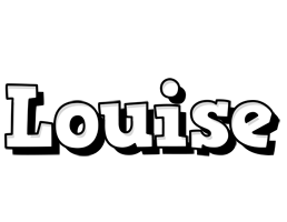 Louise snowing logo