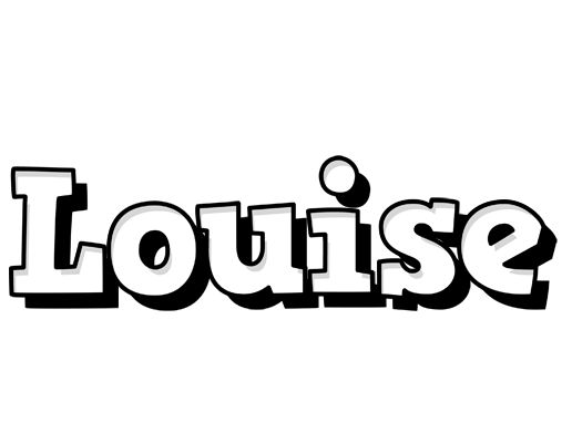 Louise snowing logo