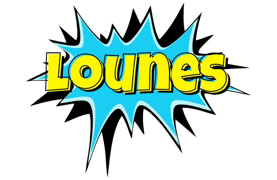 Lounes amazing logo