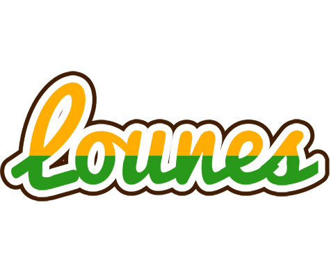 Lounes banana logo