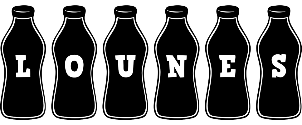 Lounes bottle logo