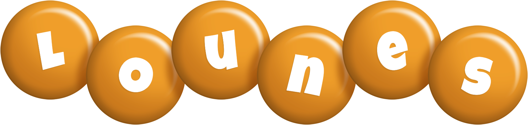 Lounes candy-orange logo