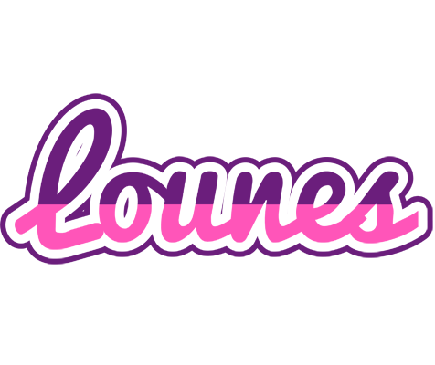 Lounes cheerful logo
