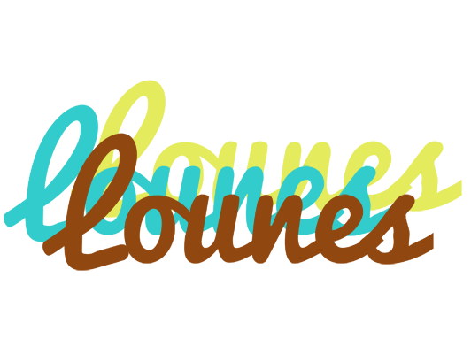Lounes cupcake logo