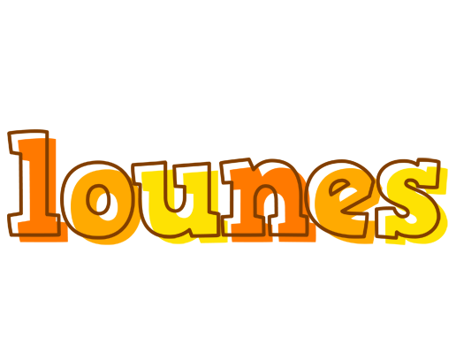 Lounes desert logo