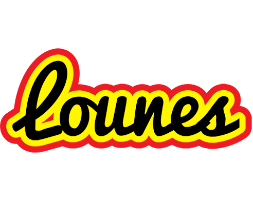 Lounes flaming logo