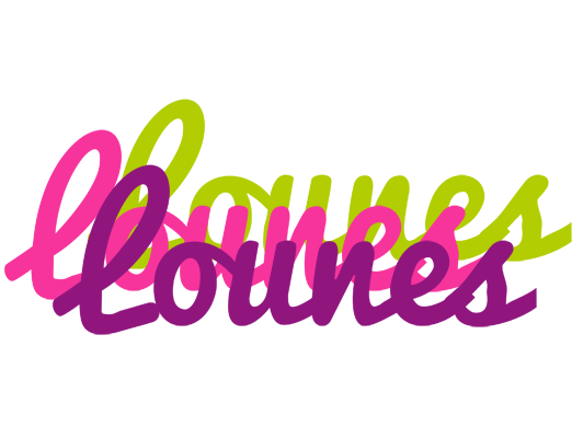 Lounes flowers logo
