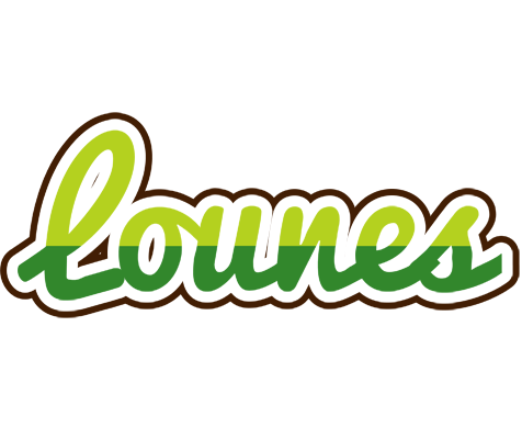 Lounes golfing logo