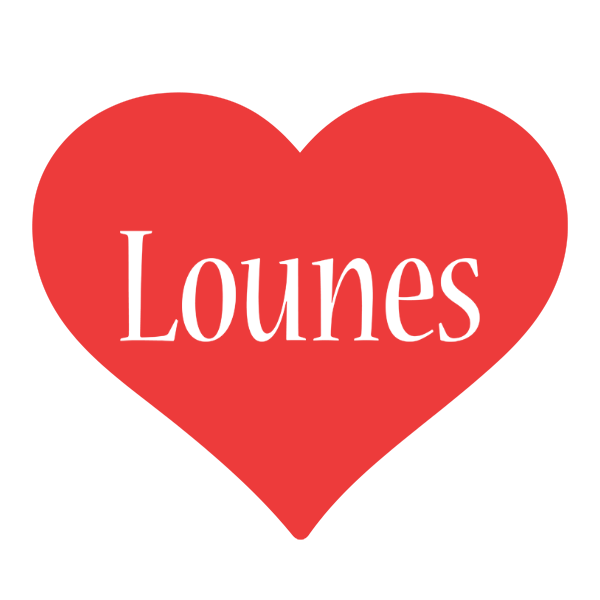 Lounes love logo
