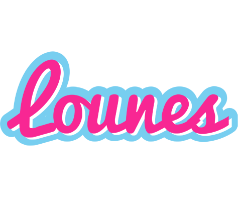 Lounes popstar logo