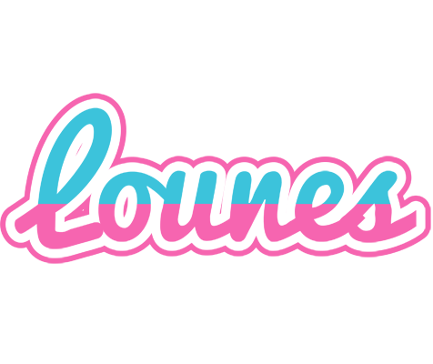 Lounes woman logo