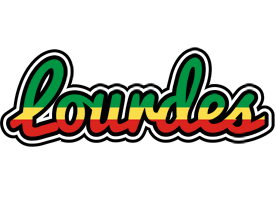 Lourdes african logo