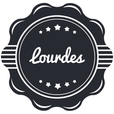 Lourdes badge logo