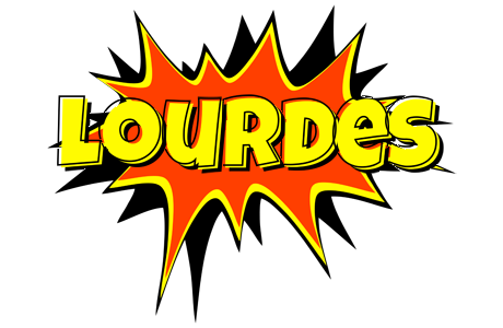 Lourdes bazinga logo