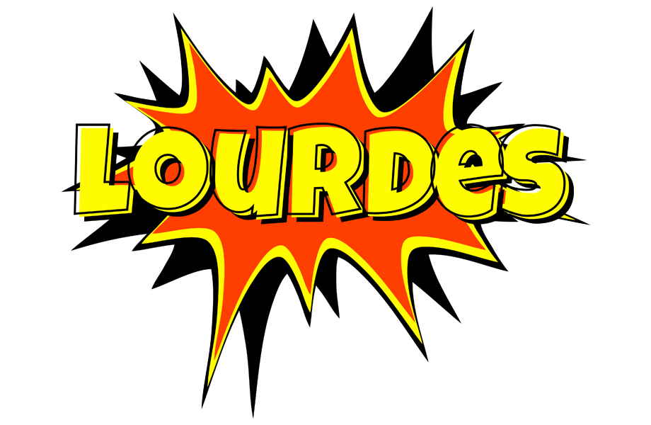 Lourdes bazinga logo