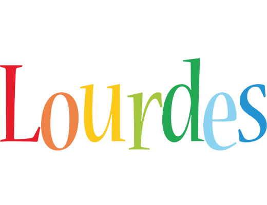 Lourdes birthday logo