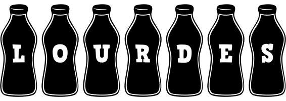 Lourdes bottle logo