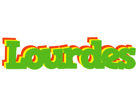 Lourdes crocodile logo