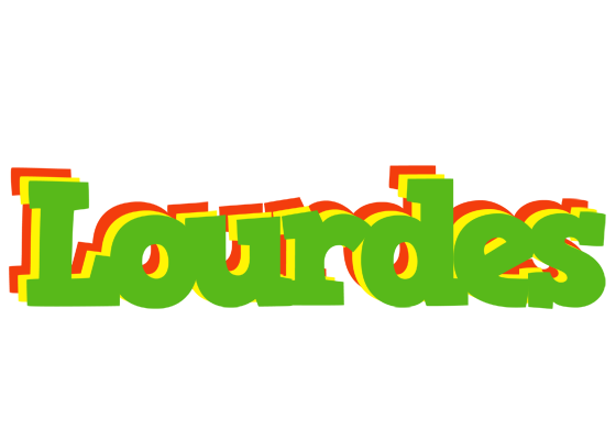 Lourdes crocodile logo