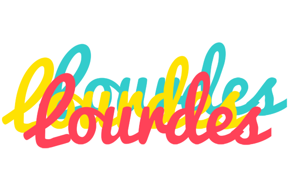 Lourdes disco logo