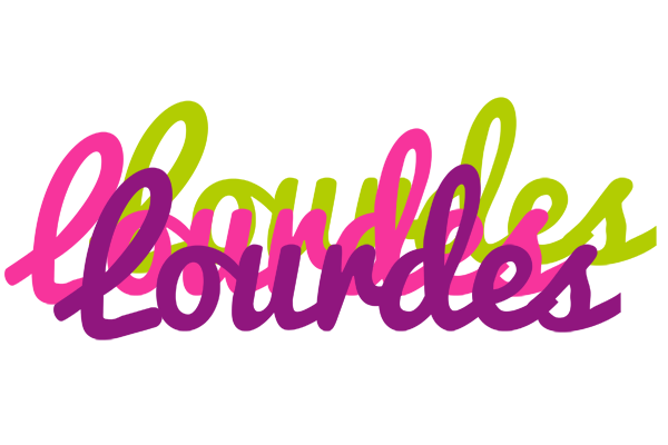 Lourdes flowers logo