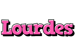 Lourdes girlish logo