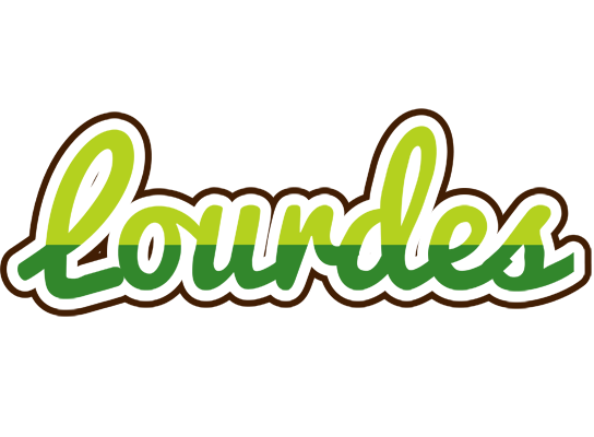 Lourdes golfing logo