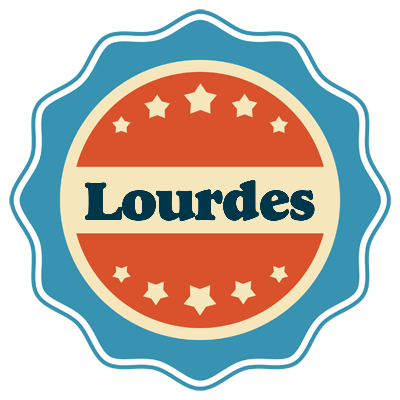 Lourdes labels logo