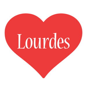 Lourdes love logo