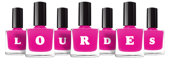 Lourdes nails logo