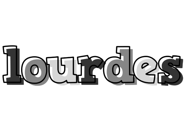 Lourdes night logo