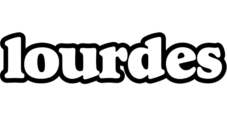 Lourdes panda logo