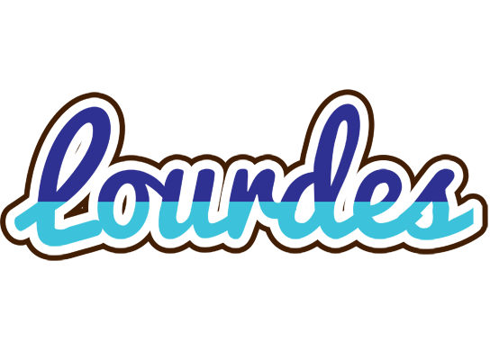 Lourdes raining logo