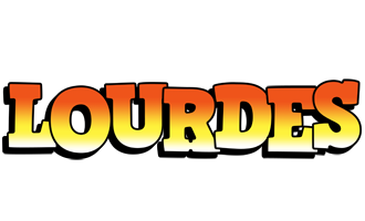 Lourdes sunset logo